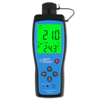 Kišeninis Deguonies Dujų Analizatoriaus O2 Detektorius Testeris, Matuoklis Patalpų Oro Kokybei Stebėti Temperatūros Termometras Žadintuvas 0-30% AR8100