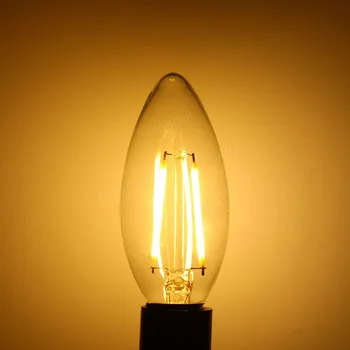 10vnt LED Kaitrinės Lemputės E12/E14 AC220V 230V 240V LED Žvakių šviesoje Pakeisti 30W-50W incandecent lempos 360Degree patalpų apšvietimas