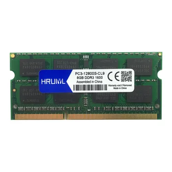 HRUIYL 8GB DDR3 4GB 2GB 1066MHz 1333MHz 1 600mhz DDR3L PC3-8500 PC3-10600 PC3-12800 SODIMM Laptop Notebook Memory Ram memoria