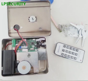 LPSECURITY Saugumo IC užraktas su RFID reader nuotolinio valdymo pultelis 20 vnt 13.56 MHZ keyfobs ir 3pcs metalo mygtukai