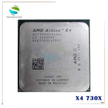 AMD Athlon X4 730 X4 730X 2.8 GHz Quad-Core CPU Procesorius AD730XOKA44HJ Socket FM2