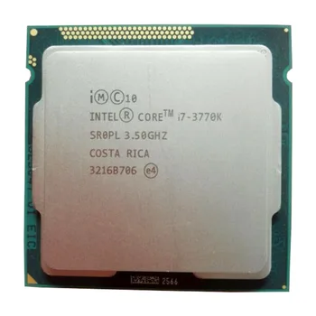 Intel Core i7 3770K 3.5 GHz Quad-Core 8MB Cache 77W Darbalaukio LGA 1155 CPU Procesorius Su HD Grafikos 4000 TDP 77W Desktop