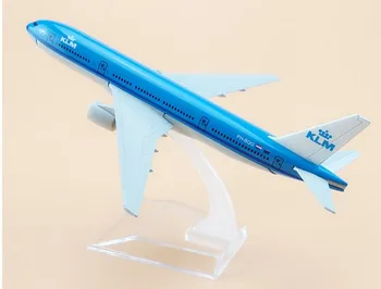 16cm Metalų Lydinio, Oro KLM B777 Airlines 