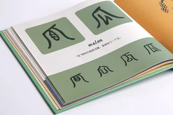 Kaip padaryti, kinų simbolių Jia Gu Wen ikimokyklinio ugdymo nušvitimą pažintinės paveikslėlių knygą amžiaus 3-6