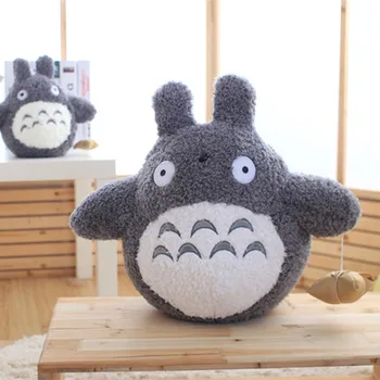 1 vnt 20cm Kawaii Japonų Animacinių filmų Stiliaus Pliušinis Totoro Žaislai Įdaryti Baby Doll Mielas Filmo Personažas Baby Vaikų Mergaičių Gimtadienio Dovana