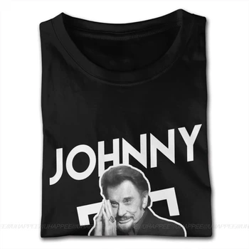 Johnny Hallyday Prancūzijos Elvis Presley, Trišakiai Ponai Labai Geros Kokybės, T-Shirt Mens Trumpas Rankovėmis Markių Dizaineris Merch
