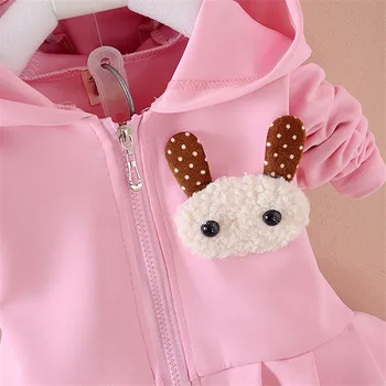 BibiCola Naujas rudens-pavasario mergaitės drabužių rinkinį mergaitėms hoodies Nustatyti mergina aprangą, Kūdikiams, baby sport kostiumai nustatyti bamblys tracksuit rinkinys