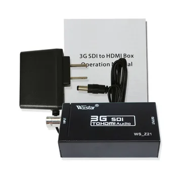 Mini SDI HDMI Audio Video Konverteris HD 3G SDI Konverteris, Raiška iki 720P 1080P Nemokamas Pristatymas