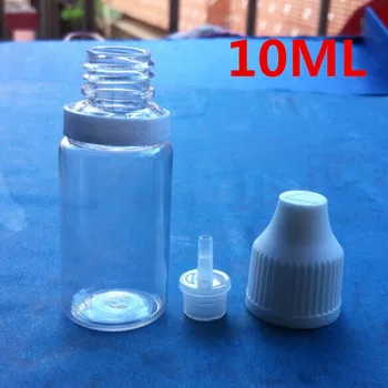 10ml aišku, PET butelių, plastikinių butelių, lašintuvu butelis/10 ml plastiko buteliukas