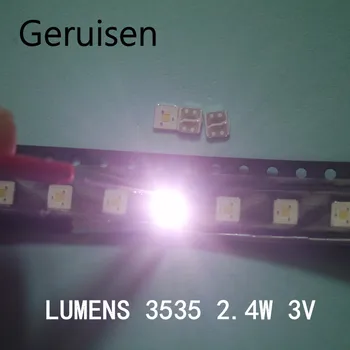 1000PCS LIUMENŲ LED Backlight Flip-Chip LED 2.4 M 3V 3535 šaltai balta 153LM SAMSUNG 