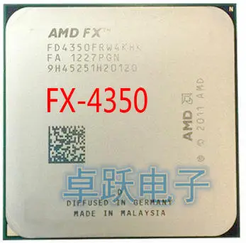AMD FX-4350 4.2 GHz Quad-Core CPU Procesoriaus Lizdas AM3+ FX 4350 nemokamas pristatymas