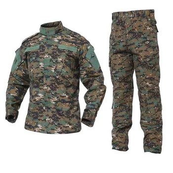 Armijos Karinis Taktinis Vienodi Marškinėliai + Kelnės Camo Camo Combat uniform JAV Armijos Vyrų Drabužiai Tiktų Airsoft Medžioklė