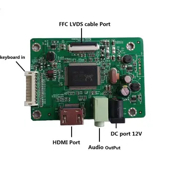 Rinkinys B140HAN01 Skydelis Vairuotojo LED LCD 1920x1080 Monitoriaus HDMI Kabelis, 14