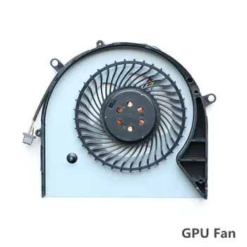 Naujas nešiojamas pakeitimo CPU GPU aušintuvo ventiliatorius ASUS FX63V FX63VM FZ63VM FX63VM7300 FX63VM7700 DFS602212M00T DFS552012M00T