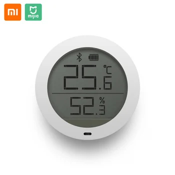 Xiaomi Mijia Originalus Smart Drėgmės, Temperatūros skystųjų KRISTALŲ Ekrano Skaitmeninės Didelio Tikslumo Namų Protingas Temperatūros Jutiklis
