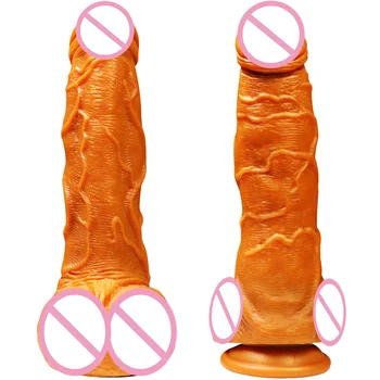 10 Colių Super Ilgas Didžiulis Tikroviškas Dildo Moterų Masturbator Didelis Penis Penis Siurbtukas G-Spot Skatinti Suaugusiųjų Sekso Žaislai Moteris