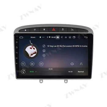 Carplay Android 10.0 ekrano Automobilio Multimedia DVD Grotuvo Peugeot 308 308SW 408 GPS Navigacijos Auto Radijas Stereo Garso Galvos vienetas