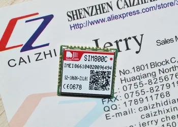Nemokamas Pristatymas &Originalus SIM800C SIMCOM GSM/GPRS Su mažo dydžio, į LCC sąsaja ir žaisti aukštos kokybės 10vnt