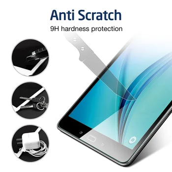 9H 2.5 D Premium Grūdintas Stiklas SM-T580 Screen Protector for Samsung Galaxy Tab A6 10.1 2016 T585 Apsauginės Stiklo Plėvelės