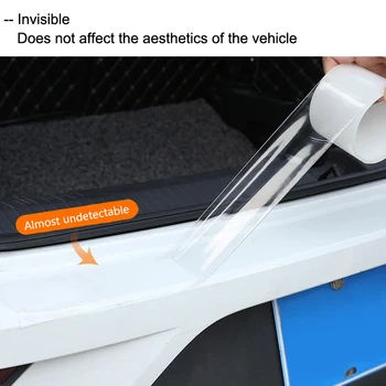 Automobilių Durų Slenksčio Raštas Juosta Scratchproof bummper įklija, Nissan TIIDA X-TRAIL TEANA Skoda Octavia 
