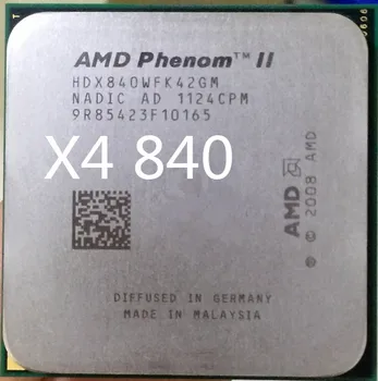 AMD Phenom II X4 840 x4 840 PROCESORIUS Procesorius Quad-Core 3.2 Ghz/ 4M /95W Socket AM3 AM2+ 938 pin X4 840 gali dirbti