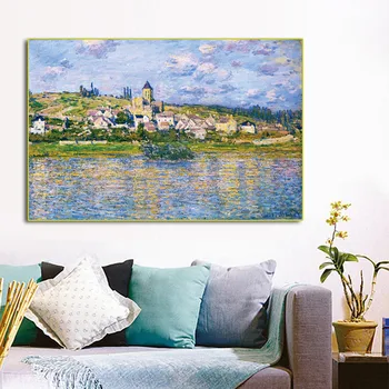 Namų Dekoras Drobė Spausdina Nuotraukas, Sienos Meno Claude Monet Gėlių Tapyba Šiaurės Stiliaus Akvarelė Plakatas Kambarį