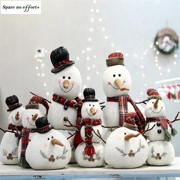 Sniego Lėlės Kalėdų Dekoravimo Audinys, Putos, Namo Apdaila Kambario Apdaila Viešbučio Lango Apdailos, namų apyvokos ir Rekvizitai