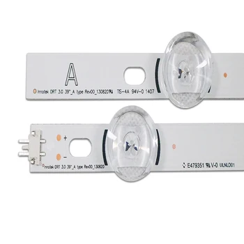 8 VNT(4*A+4*B)LED juostos juostos Pakeitimo LG 39 colių TV 39LB5610 39LB561V innotek DRT 3.0 39 colių A B tipo
