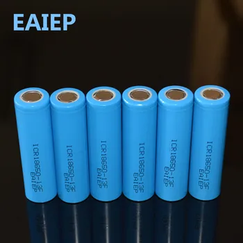 EAIEP 6Pcs/daug), 3,7 V 18650 Li-ion Baterija 1300mAh Led Žibintuvėlis Žibintuvėlis Žaislai Kamera Bateria