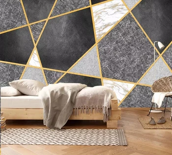 Beibehang Užsakymą tapetai 3d freskos modernus minimalistinio mozaikos geometrinis marmuro kambarį fono sienos popieriaus papel de parede