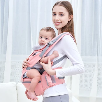 Trys viename Baby Carrier, Juosmens Atrama Reguliuojama Naujagimių Diržas Turėti Juosmens Diržas Hipseat Diržo Kūdikių Laikiklio Hipseat