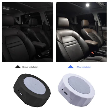 LED Automobilių Belaidžio Kamieno Avarinės Šviesos USB Kabineto Magnetas Adsorbcijos Touch Lempa Namų Miegamojo, Koridoriaus Sienos Žibintų