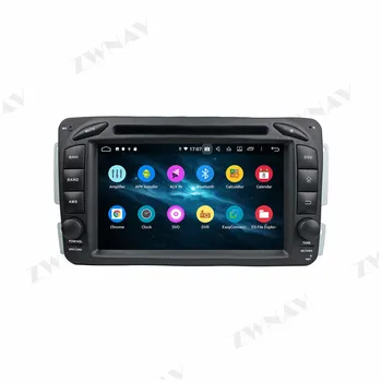 2 din PX6 Android 10.0 ekrano Automobilio Multimedijos grotuvo Benz W203/W209/W463/W168 automobilių garso, audio, radijo stereo GPS navi galvos vienetas