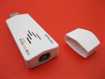 Naujausias USB TV Stick Imtuvas Imtuvas, Adapteris visame Pasaulyje Analoginis Imtuvas su FM radiju PC Nešiojamas 