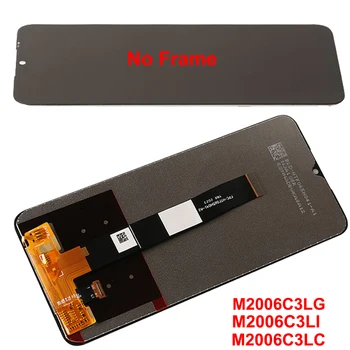 Rodyti Xiaomi Redmi 9A 9 LCD Ekranas Visą Bandymo NĖRA Negyvų Pikselių skaitmeninis keitiklis Ekrano Pakeitimas Redmi9A M2006C3LG/M2006C3LI