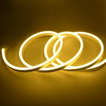 Neoninės Šviesos diodų (LED Juostos 220V Neon LED Juostelės, EU Plug 220 V RGB Kalėdų Puošmena Žibintas/Šiltai Balta/Balta/Raudona/Mėlyna/Rausva