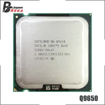 Intel Core 2 Quad Q9650 3.0 GHz Quad-Core CPU Procesorius 12M 95W 1333 LGA 775
