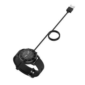 Kabelis, 100cm Iškastinio Smartwatch Įkroviklis Hibridas HR Smartwatches Įkroviklis Juoda Kabelis USB Įkroviklis tinka Verslo Keliautojams Vartotojai