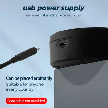 SAMTRUL USB Powered IP55 Vandeniui Belaidžio Smart Doorbell Durų Bell Žiedas Varpelių Skambinkite 433MHZ LED Nakties Šviesos Namuose Plug-Nemokamai