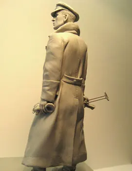 Unpainted Rinkinys 1/16 senovės žmogus stovi žiemos 120mm pav Istorinė Figūra, Dervų Rinkinys