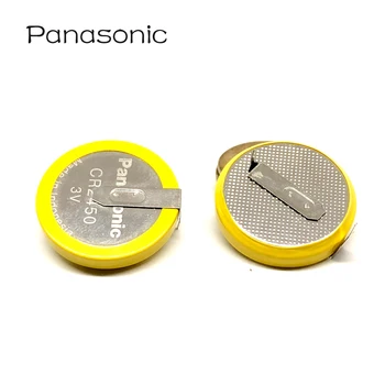 10vnt/daug Panasonic CR2450 550mAh Mygtuką Cell Baterijos 3V 180 Laipsnių suvirinimo, Litavimo, Segtukai, 