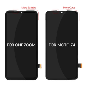 Originalus Naujas Motorola Moto Vieną Zoom LCD Ekranas Touch Digiziter Asamblėjos 6.39 Už Moto Viena Pro XT2010 Ekranu Pakeitimas