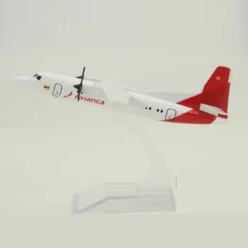 JASON TUTU Plokštumos Modelio Lėktuvo Modelis 16cm Columbia Airlines, Avianca FK50 Orlaivio Modelis Diecast Metal Lėktuvų 1:400 Plokštumos Žaislas