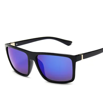 Mados Akiniai nuo saulės vyrams Aikštėje saulės Akiniai Markės Dizaineris UV400 apsauga Atspalvių oculos de sol hombre akinius Vairuotojo Oculos