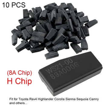 10vnt Tuščią H(8A) Anglies Chip 128 Bitų Automobilių Atsakiklis Pagrindinių Lustą Tinka Toyota Rav4 