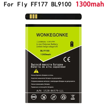 WONKEGONKE BL9100 baterija SKRISTI FF177 BL9100 baterija