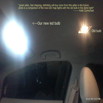 LED Vidaus reikalų Automobilių Žibintai chevy kitą kibirkštis kambarys dome žemėlapio skaitymas koja duris lempos klaidų 4pc