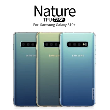 Samsung Galaxy S10 S10+ S10E S8 S8 S9+ S9+ Plius Atveju Nillkin Pobūdžio Aišku, Minkštas Silicio TPU Galinio Dangtelio Samsung S10 Plius