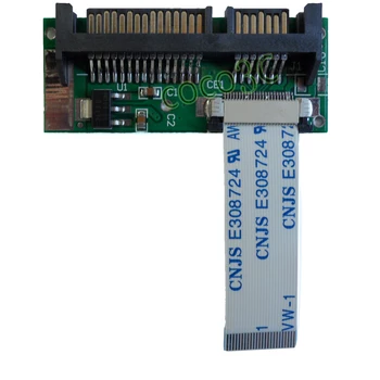 Nemokamas pristatymas 24pin 1.8 LIF SSD į 22pin 2.5 SATA 3.0 konverteris kortelės THNSNC128GMLJ THNS128GG4BMAA HS12UHE adapteris su kabelių