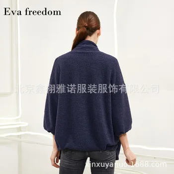 Ir žiemą 2019 naujų moteriškų drabužių gamintojų pardavimo Eva laisvės didelis granulių polių sujungimas plonas žemyn striukė
